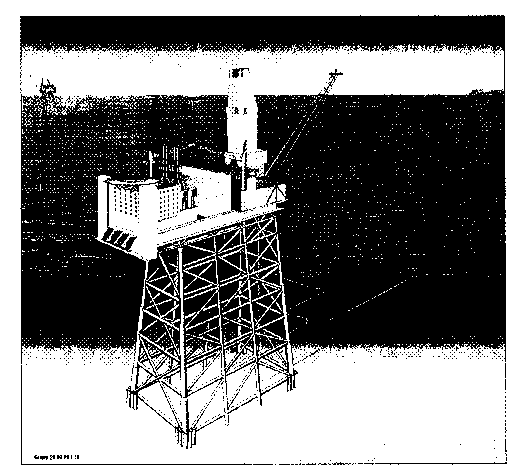 Figur 3.3 Plattformen på Grane
