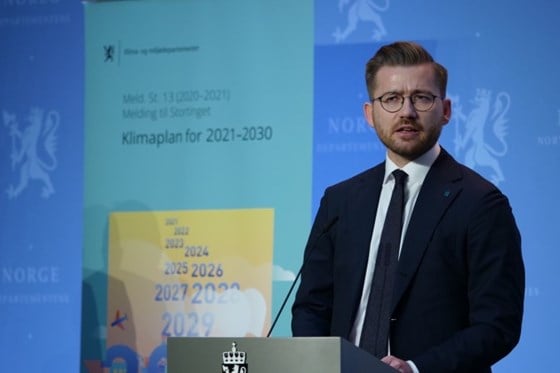 Minister of Climate and Environment Sveinung Rotevatn.