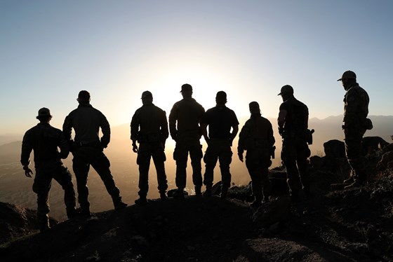 Operatører fra Marinejegerkommandoen i Kabul, Afghanistan. 