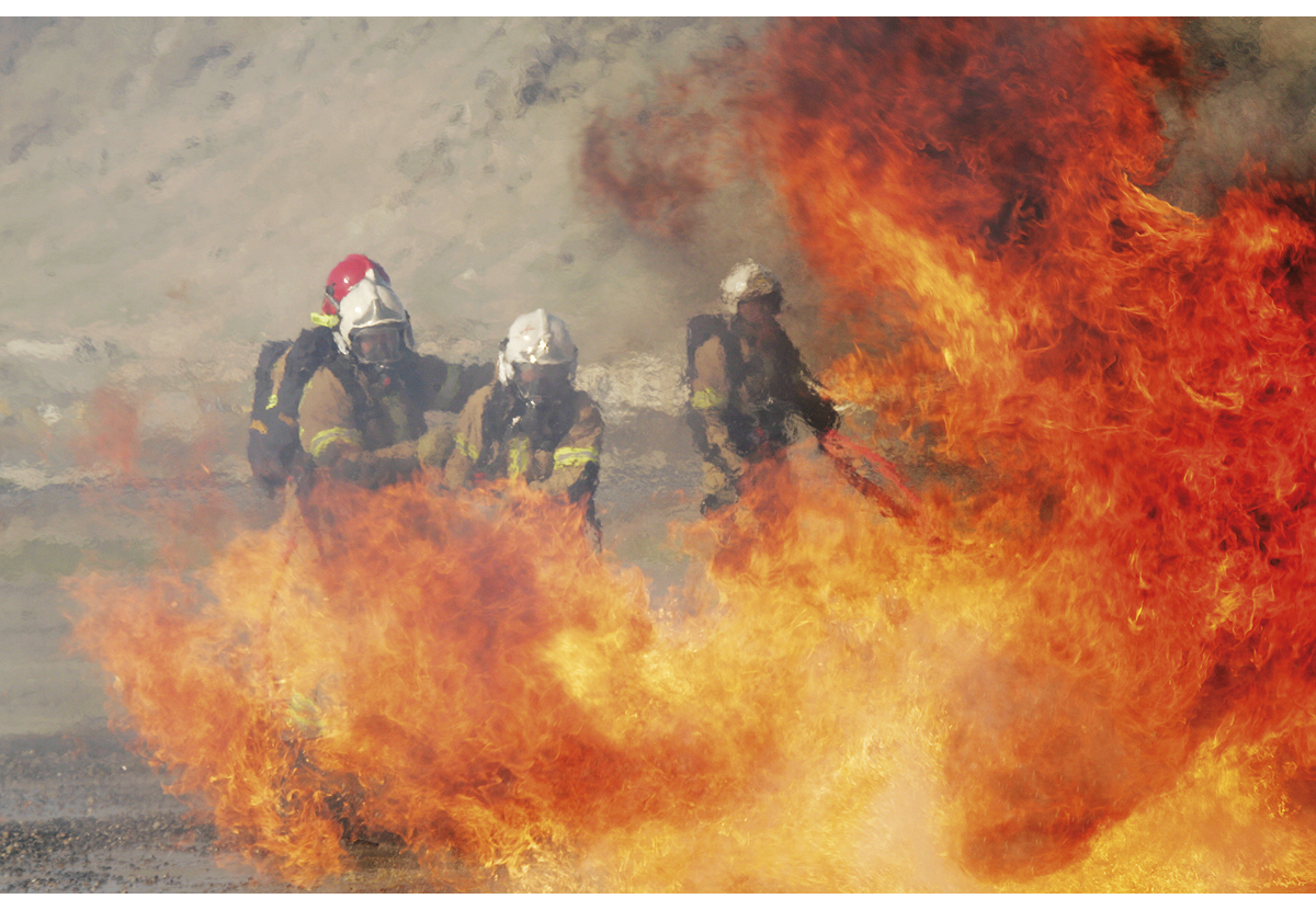 Figur 22.1 Brann- og redningsvesenet utgjør kommunenes operative redningsressurs.