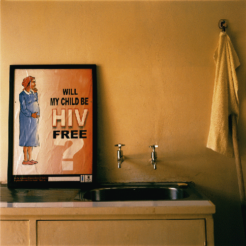 Figur 1.3 Hiv/aids er en alvorlig trussel mot utvikling. Illustrasjon fra Kenya.