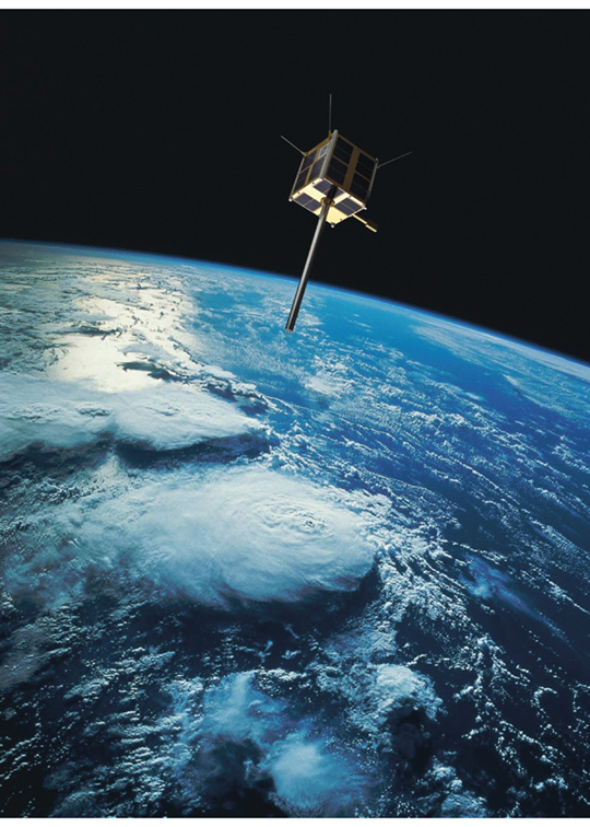 Figur 11.6 AISSat. Den norske skipsovervåkningssatellitten