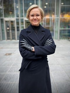 Profilfoto av helse- og omsorgsminister Ingvild Kjerkol tatt på vinteren