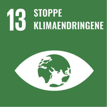 Figur 4.14 Bærekraftsmål 13: Handle umiddelbart for å bekjempe klimaendringene og konsekvensene av dem