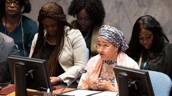 FNs visegeneralsekretær, Amina Mohammed. Foto: FN