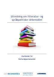 Utredning om litteratur- og språkpolitiske virkemidler (.pdf)