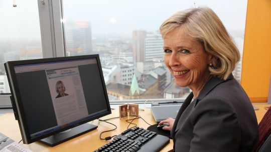Helse- og omsorgsminister Anne-Grete Strøm-Erichsen.