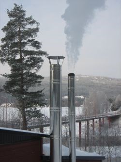 Bioenergianlegg i Krødsherad, Buskerud. 