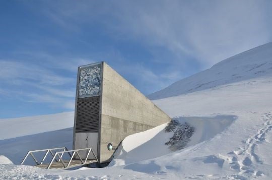 Svalbard Global Seed Vault, April-May 2012.
