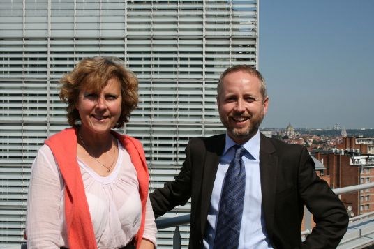 EUs miljøkommissær Connie Hedegaard og miljøvernminister Bård Vegar Solhjell deltar i konferansen. Foto: Miljøverndepartemetnet.