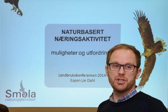 Espen Lie Dahl på Landbrukskonferansen 2014 