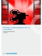 Utredning av insentivordninger for film- og TV-produksjon.