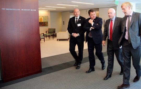 Øystein Bø, John McCain and Ray Mabus