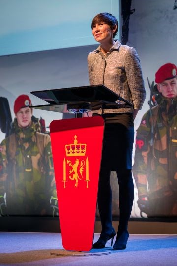Ine Eriksen Søreide, Army Summit 2014, Oslo.