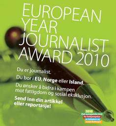 Journalistkonkurranse om fattigdom og sosial ekskludering