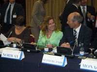 Karita på EU ministermøte 2006