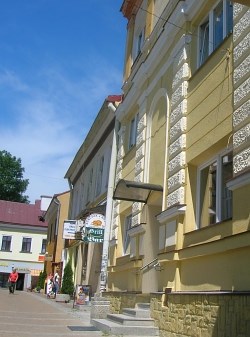 Det nyrenoverte Carpathian House i Sanok