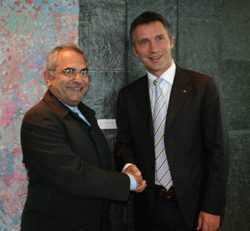 Statsminister Ramos Horta og statsminister Jens Stoltenberg