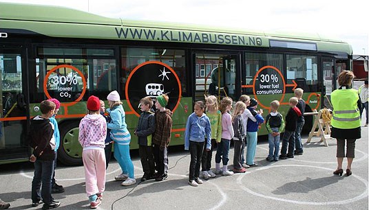 Fylkesnytt: Klimabussen i Sør-Trøndelag