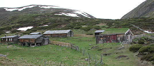 Verkjesætre, Grimsdalen Dovre. Foto: Trond Raddum