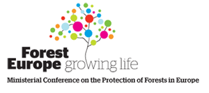 Forest Europe growing life logo