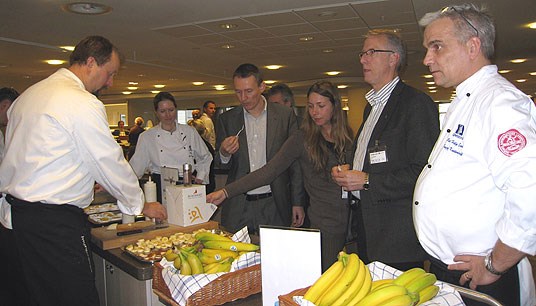 Smakens uke: Statssekretær Ola T. Heggem besøkte torsdag kantina til Gjensidige på Lysaker i Oslo