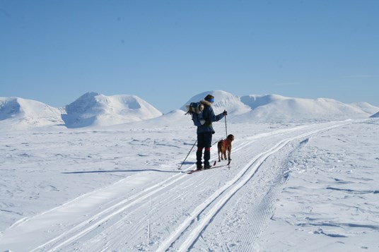 Sølen landskapsvernområde er godt egnet til et allsidig friluftsliv året rundt. Foto: Hilde Nystuen.