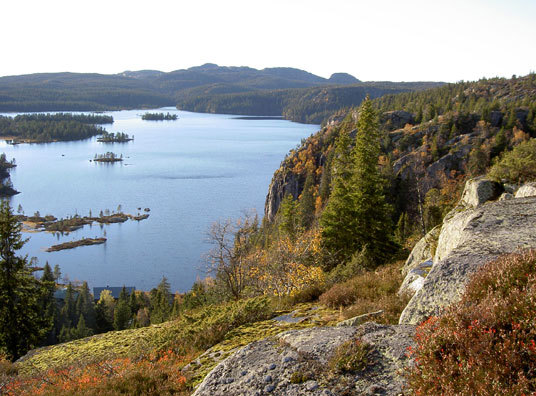 Store Stølevann. Foto: FORANs miljøundersøkelser.