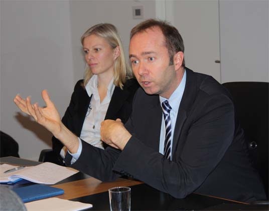 Gunvor Ulstein og Trond Giske