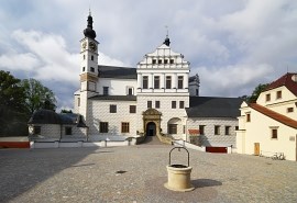 Det renoverte slottet i Pardubice, 10 mil øst for Praha. Foto: Prosjekteier