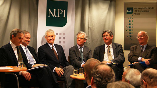 NUPI 50 år. Jubileumskonferanse 17.11.09. Foto: MB Haga, UD