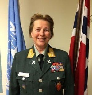 Kristin Lund besøkte FN-hovedkvarteret 12. mia 2014.