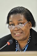 Margaret Sekkagya. Foto:  UN Photo / Jean-Marc Ferré