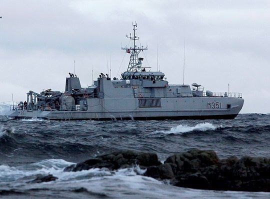 Minesveiperen KNM Otra er ett av fartøyene Norge vil stille med i NATOs stående minerydderstyrke (SNMCMG1) 