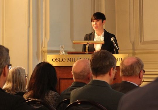 På en konferanse tirsdag 1. april ble forsvarssektorens HR-strategi lansert. Forsvarsminister Ine Eriksen Søreide åpnet konferansen.