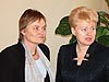 Litauens president Dalia Grybauskaitė og fornyingsminister Rigmor Aasrud
