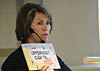 Forsvarsminister Grete Faremo lanserte barnebok. Foto: FMS.