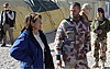 Forsvarsminister Grete Faremo i Afghanistan