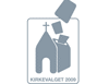 Logo for Kirkevalget 2009