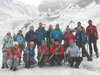 Fylkesnytt: Brevandring på Jostedalsbreen. Foto: Roar Werner Vangsne