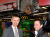 Erik Solheim og Thomas London. Foto: Marianne Gjørv.