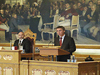 Statsministeren i Stortinget. Foto: Anders Henriksen