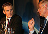 Utenriksministrene Støre og Bildt. Foto: UD