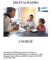 Bilde av rapporten 'Digitalradio i Norge'
