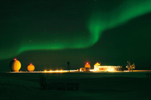 Figur 7.9 SvalSat 78 grader nord.