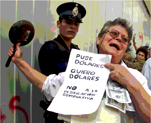 Figur 4.2 Finanskriser kan ha store sosiale og politiske konsekvenser