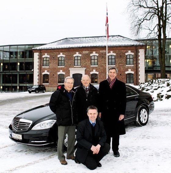 Sjefene i Regjeringens biltjeneste siden 1962.
