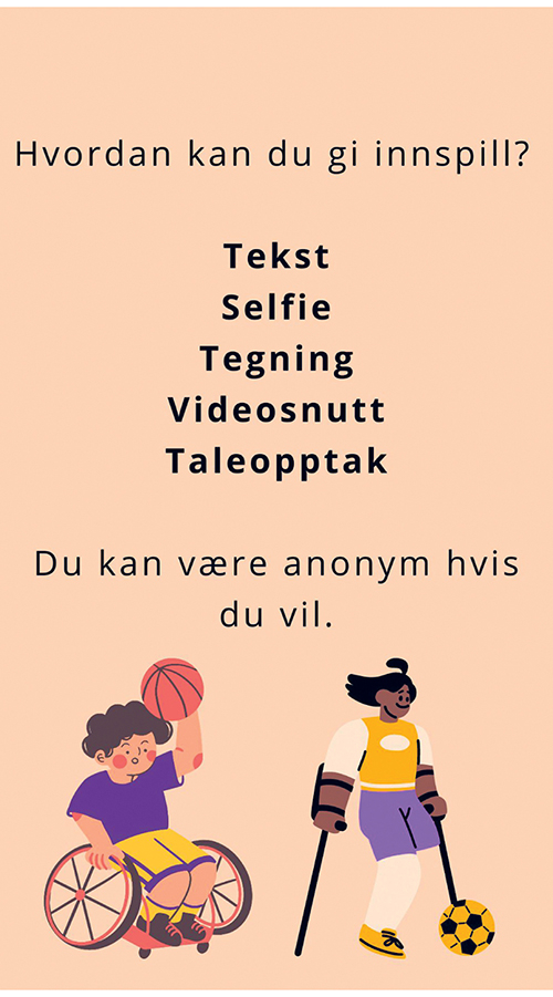 Figur 2.2 Hvordan kan du gi innspill?