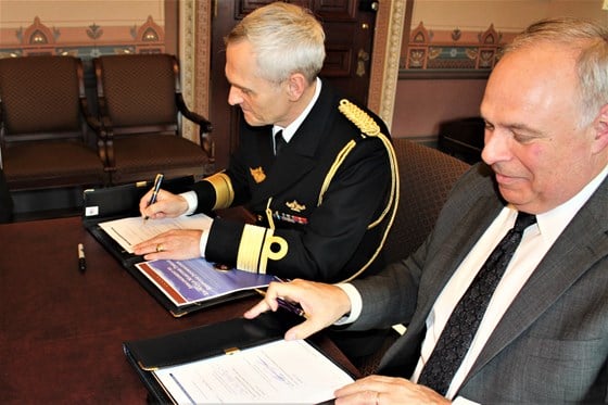 Norway and The US signed a Bilateral Maritime Arrangement.
