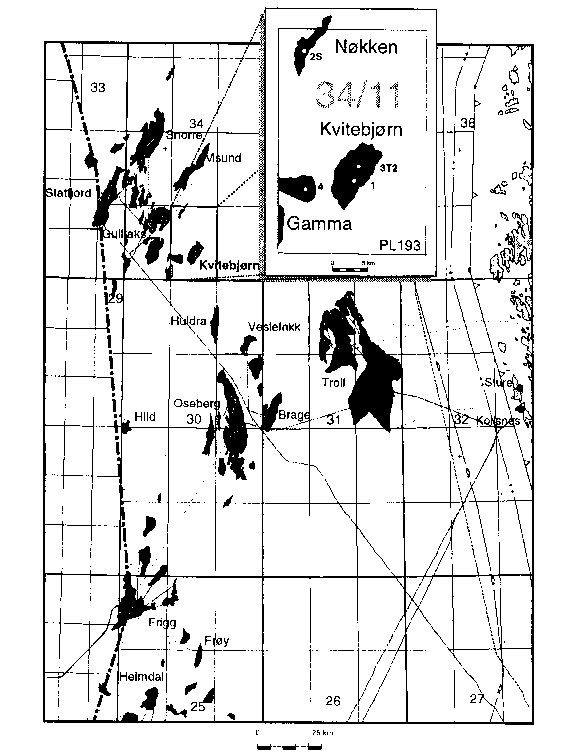 Figur 2.1 Kvitebjørn-feltet